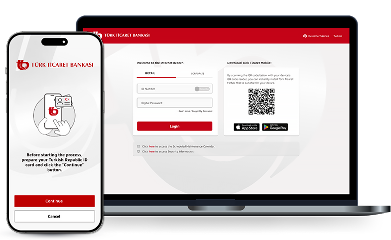 Türk Ticaret Bankası Mobil Bankacılık